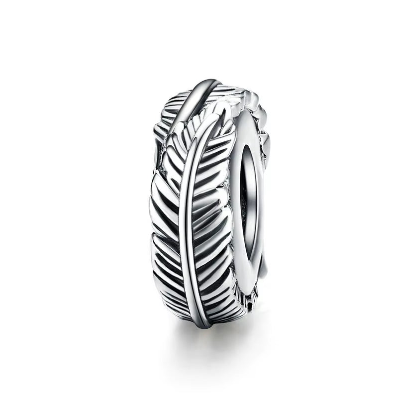 925 Silver Charm Collection 925 Sterling Silver Dazzling CZ Beads Fit Bracelets & Bangles Fine Jewelry BSC039