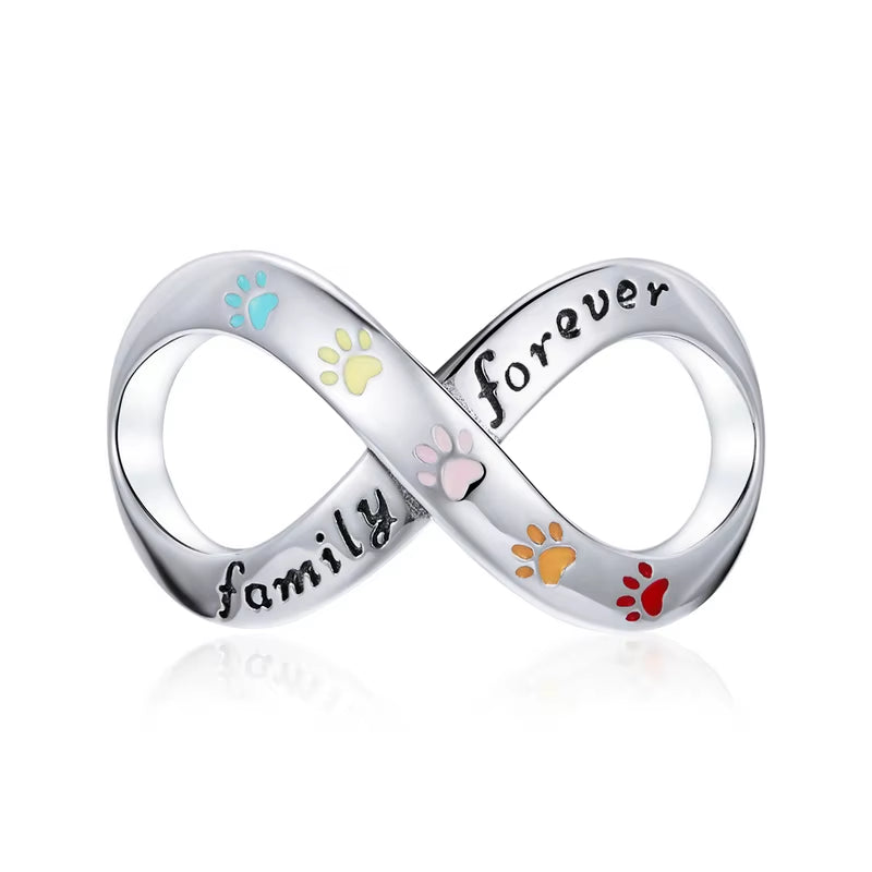 925 Silver Charm Collection 925 Sterling Silver Dazzling CZ Beads Fit Bracelets & Bangles Fine Jewelry BSC039