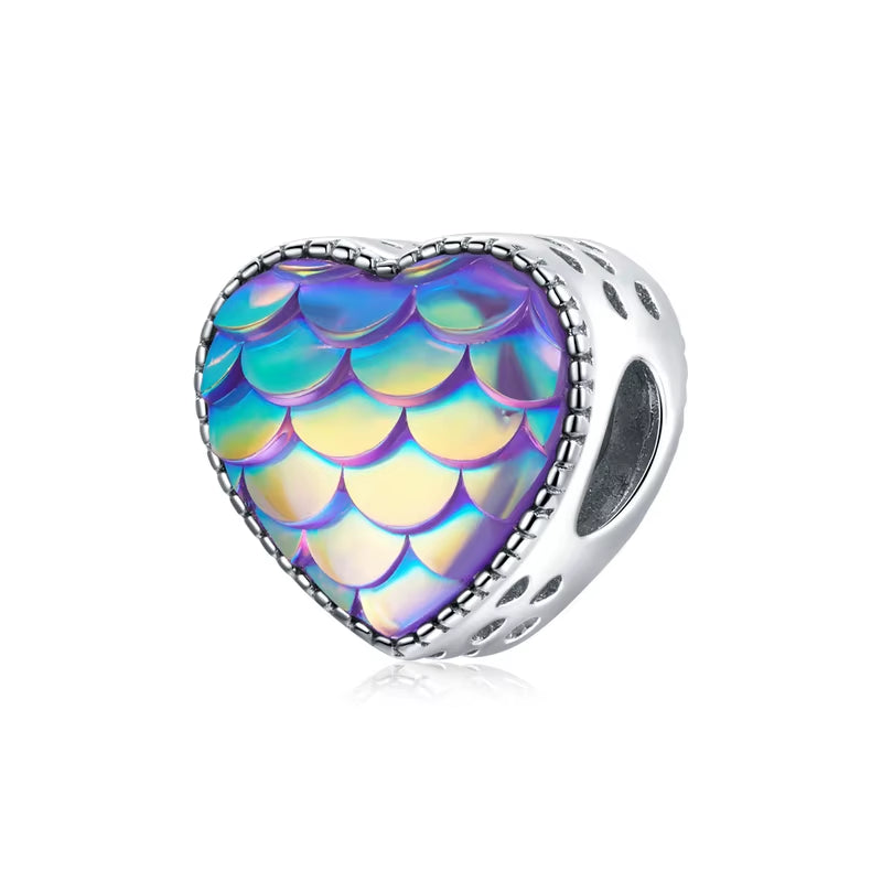925 Silver Charm Collection 925 Sterling Silver Dazzling CZ Beads Fit Bracelets & Bangles Fine Jewelry BSC039